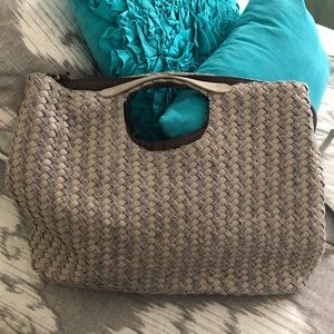 Anthropologie Woven Bag
